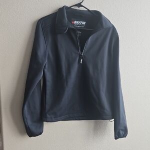 Baffin Black Quarter-Zip Fleece Pullover
